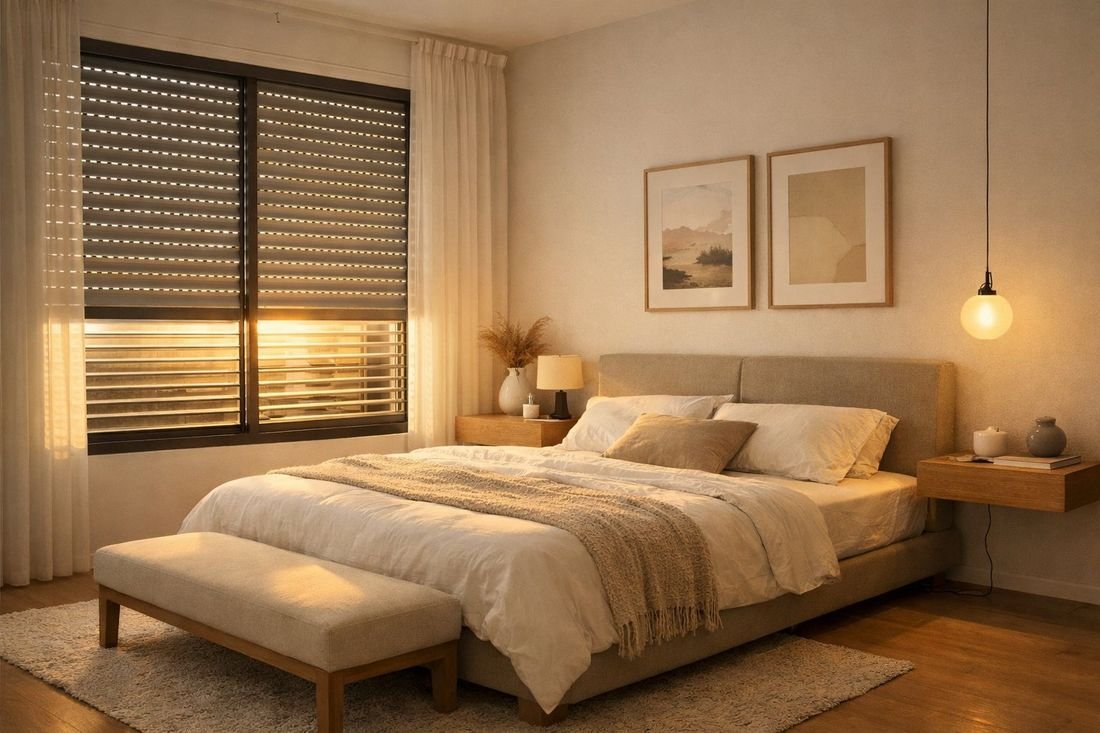 Persianas enrollables en apartamento de Salou